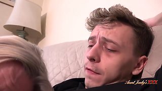 Judys Xxx - Mature Landlady Catches Her Tenant Watching Milf Porn With Andrea Ann And Aunt Judys