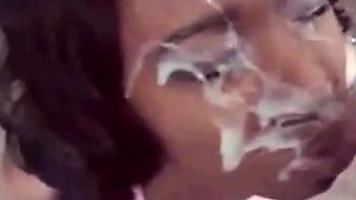 Ebony Amateur's Massive Facial