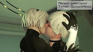 9S and 2B [Peterraynor]