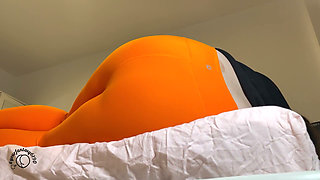Farting in My Orange Leggings After Workout