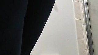 Bouncing Desperate for a Wee Pissing My Pants and in the Toilet