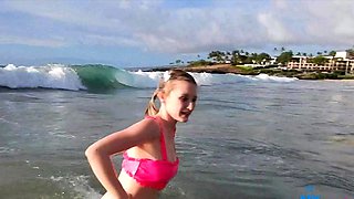 TJ Sparxxx busty blonde outdoor sex
