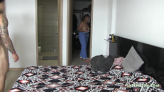 Maid with Huge Breast Gets Nutted by Her Boss
