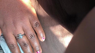 Sexy Village Wife Pussy Getting Fucked by Kenyan Dick and Cum on Her Belly Button