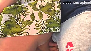 Public Bus Sex: Stranger Gropes Her Tight Ass & Cums in Her Panties - Amateur Outdoor Czech Babe