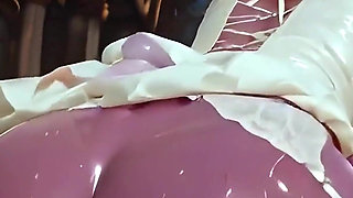 Blindfolded Dark Elf Bride Gets Fucked in Church