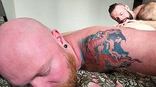Hairy Logan Stanley Barebacks Hunk