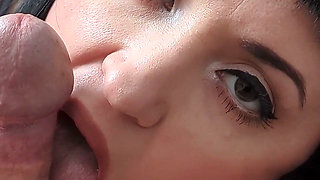 Good Morning Blowjob & Cum in Mouth - Dame Olga 4K (744)