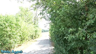Outdoor smut with talented fancy bit from Public Agent