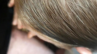 First blowjob without blurring the face