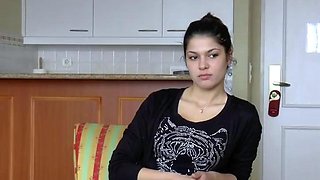 Suzy Belle With Innocent Face & Big Boobs Gets Anal On