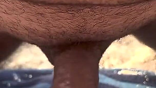 We Found a Secret Beach for Outdoor Sex - Real Amateur Couple