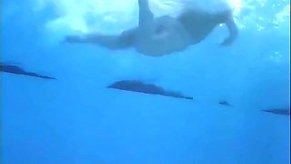 European Blonde Finger Fucked On Public Beach