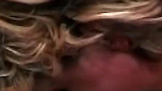 Cum Dripping Gangbang Slut Licks Ass and Swallows Loads