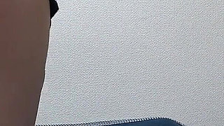 Only Japanese Girl's Apartment, Braless Apron Style Miniskirt Student Uniform, Micro Thong, Slender Cute Girl Cleaning Apartment