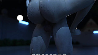 Big Ass Nayla Fucking Huge Cock and Riding Creampie Pussy