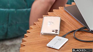 Blacked.Com featuring Chloe Rose and Riley Star's interracial xxx