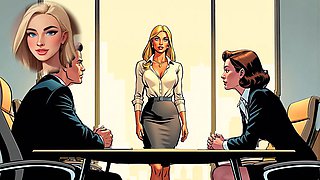 Cyber Longings Hentai ASMR Office Romance