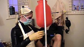 Fetish princesses in latex using bdsm toys