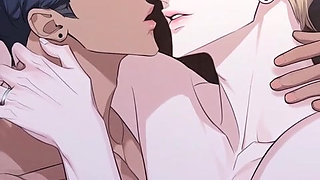 You and him are making love passionately on the couch