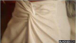 Curvy Blonde Blake Blossom Takes On 2 Huge Bbcs For First Time Ever