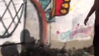 Kicking a Horny Guy in the Street