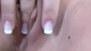 Horny Blonde Tits MILF Alone at Home...