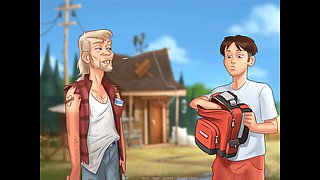 Amateur cartoon parody featuring hot girls in steamy situations