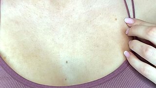 Great Big Boobs On Masturbating Redhead