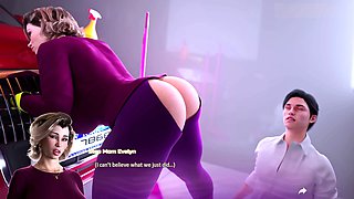 Step mom and step son, stuck mom, stepmom big tits