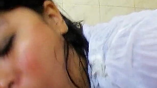 Asian milf Nikita fucked to orgasm secretly by neighbor