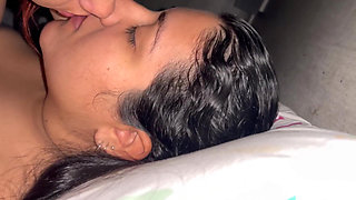 Hot! 🔥 Intense lesbian sex with my best friend and hairy pussies