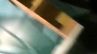 Lovely Amateur teen brunette masturbating outdoor