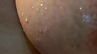 Wife's Quick Shower After Work