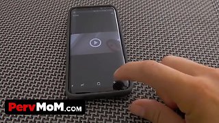 Pervmom - latin stepmom pounds her step son to make him stop fingering