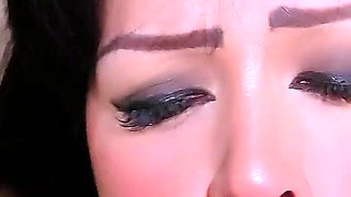 Red Hot Wax Dripping on Tattooed Babe with Strong Slaps Until Cumshot in Doggystyle