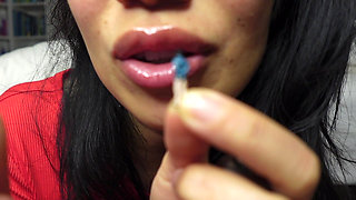 Giantess Likes to Lick You and Suck You All in