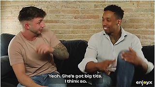 Sata Jones Loves Two Hard Interracial Dicks In Her Tight Holes At The Same Time