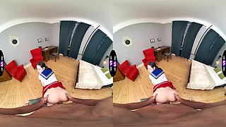 Pigtails, vr porn, school girl