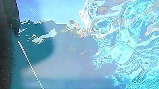 Underwater Anal Ass Lick Face Fuck Cum Eat