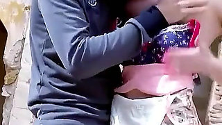 Blonde skinny teen Chessie fucked by step brother on holiday at lost place