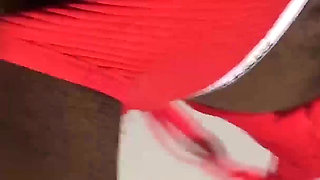 Santa Claus Came Her a Surprise Visit in Her Home on Christmas