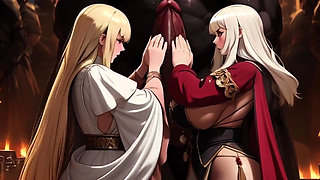 Big Black Warriors Ravage European Maidens