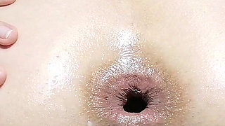 Doggystyle Close up Dildo Anal Fucking