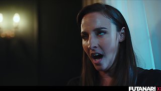 Cute Petite Blonde Girl Nata Gold Facefucked by Horny R