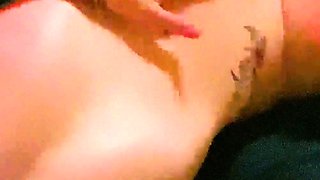 Blonde emo amateur solo masturbation