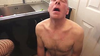 British Femdom Humiliation: Smoking Bitch Uses Slave's Foreskin as Ashtray - Extreme CBT & CFNM Punishment