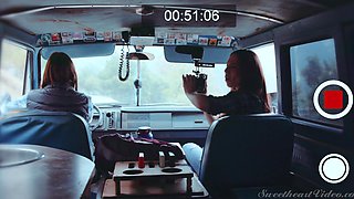 Lustful lesbians mind-boggling xxx scene