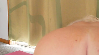 Busty Cougar Karen Fisher Does Nude Yoga for You