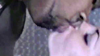 The Husband Is Not There and the Beautiful Lady Gets Anal Fucked by the Black Man